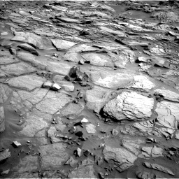 Nasa's Mars rover Curiosity acquired this image using its Left Navigation Camera on Sol 1085, at drive 1474, site number 49