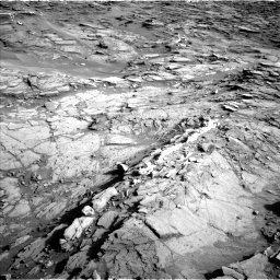 Nasa's Mars rover Curiosity acquired this image using its Left Navigation Camera on Sol 1085, at drive 1534, site number 49