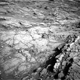 Nasa's Mars rover Curiosity acquired this image using its Left Navigation Camera on Sol 1085, at drive 1540, site number 49