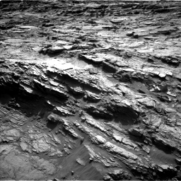 Nasa's Mars rover Curiosity acquired this image using its Left Navigation Camera on Sol 1085, at drive 1606, site number 49