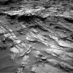 Nasa's Mars rover Curiosity acquired this image using its Left Navigation Camera on Sol 1085, at drive 1642, site number 49