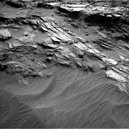 Nasa's Mars rover Curiosity acquired this image using its Left Navigation Camera on Sol 1085, at drive 1654, site number 49
