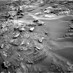 Nasa's Mars rover Curiosity acquired this image using its Left Navigation Camera on Sol 1085, at drive 1732, site number 49