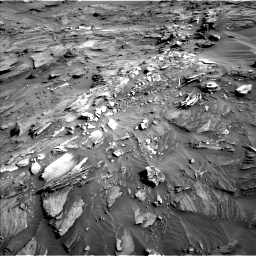 Nasa's Mars rover Curiosity acquired this image using its Left Navigation Camera on Sol 1085, at drive 1744, site number 49