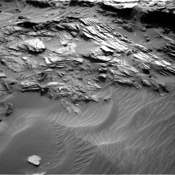 Nasa's Mars rover Curiosity acquired this image using its Right Navigation Camera on Sol 1085, at drive 1660, site number 49