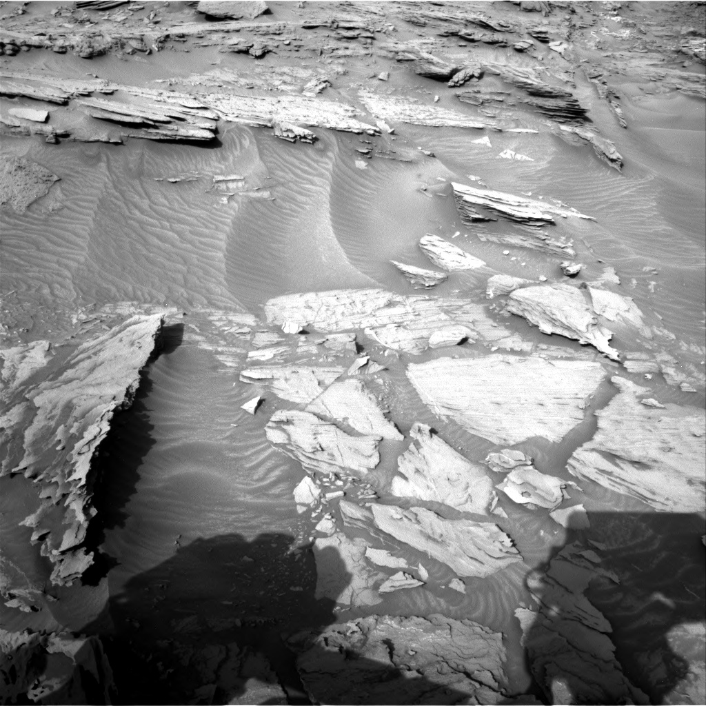 Nasa's Mars rover Curiosity acquired this image using its Right Navigation Camera on Sol 1085, at drive 1750, site number 49