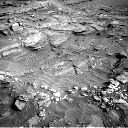 Nasa's Mars rover Curiosity acquired this image using its Right Navigation Camera on Sol 1085, at drive 1780, site number 49