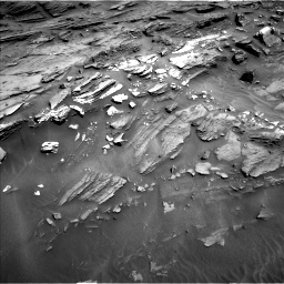 Nasa's Mars rover Curiosity acquired this image using its Left Navigation Camera on Sol 1087, at drive 1804, site number 49