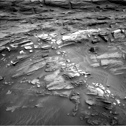 Nasa's Mars rover Curiosity acquired this image using its Left Navigation Camera on Sol 1087, at drive 1822, site number 49