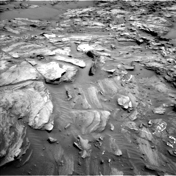 Nasa's Mars rover Curiosity acquired this image using its Left Navigation Camera on Sol 1087, at drive 1858, site number 49
