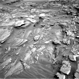 Nasa's Mars rover Curiosity acquired this image using its Right Navigation Camera on Sol 1087, at drive 1840, site number 49