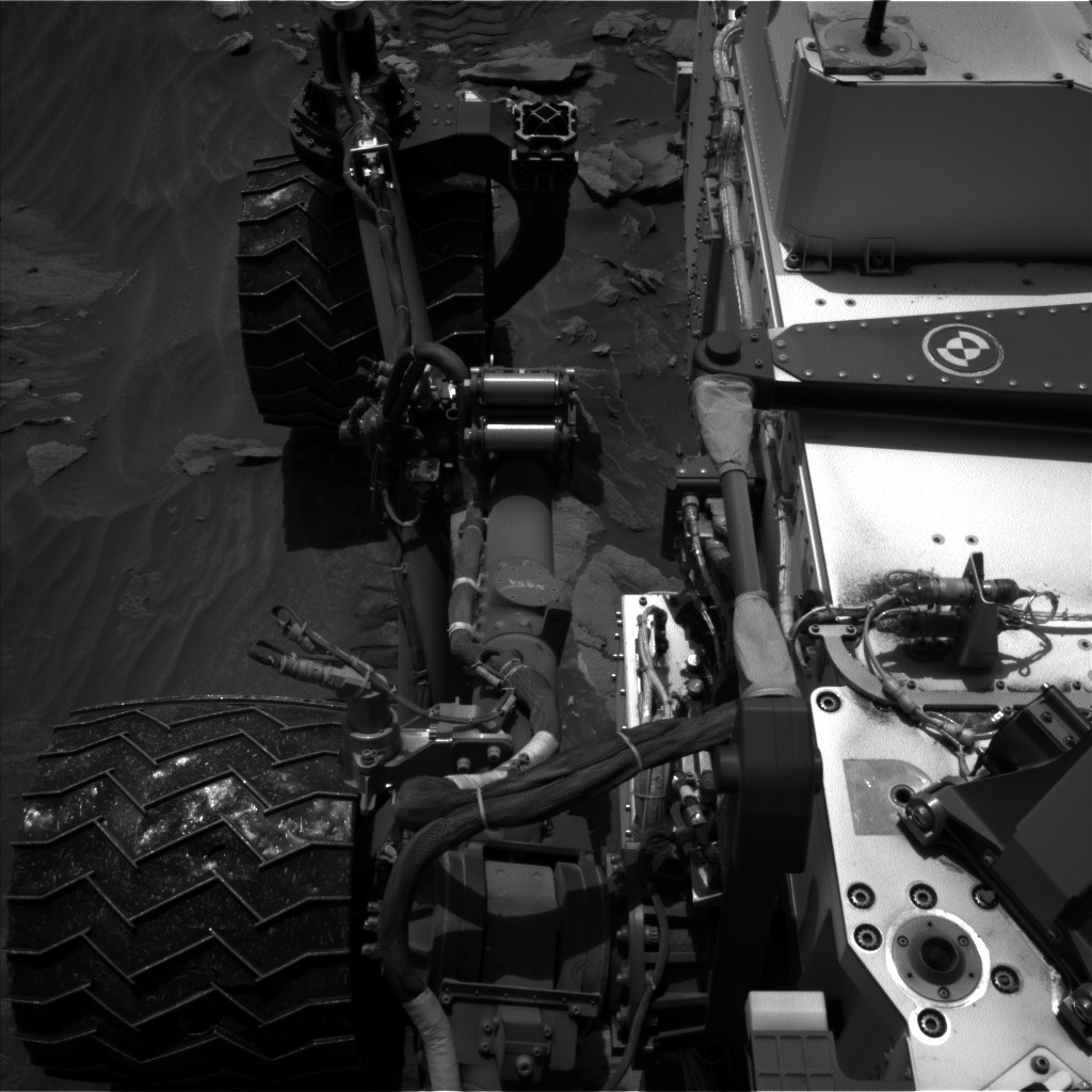 Nasa's Mars rover Curiosity acquired this image using its Left Navigation Camera on Sol 1090, at drive 1876, site number 49