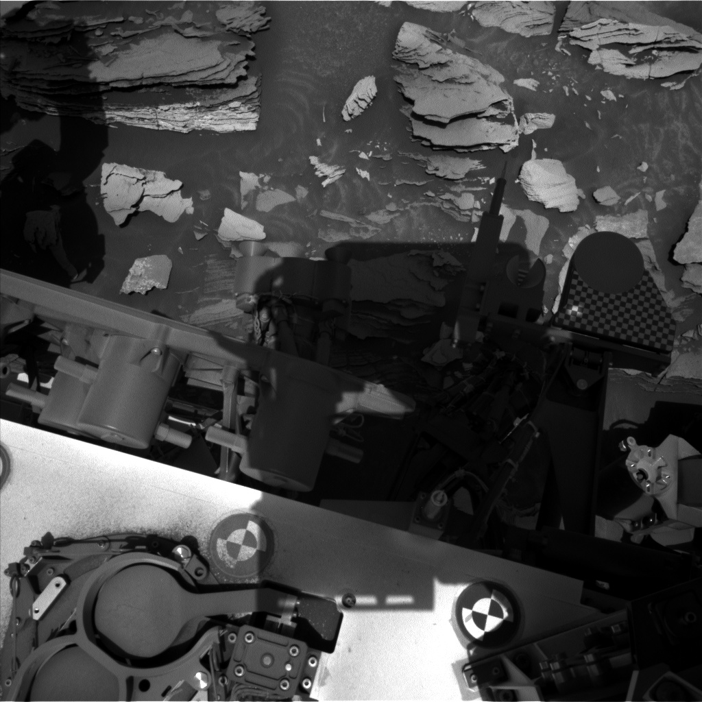 Nasa's Mars rover Curiosity acquired this image using its Left Navigation Camera on Sol 1090, at drive 1876, site number 49
