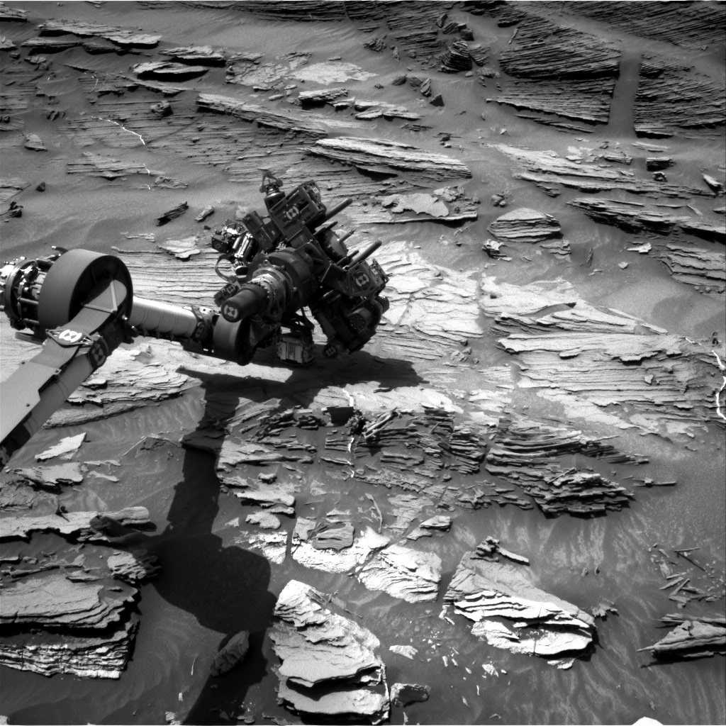 Nasa's Mars rover Curiosity acquired this image using its Right Navigation Camera on Sol 1090, at drive 1876, site number 49