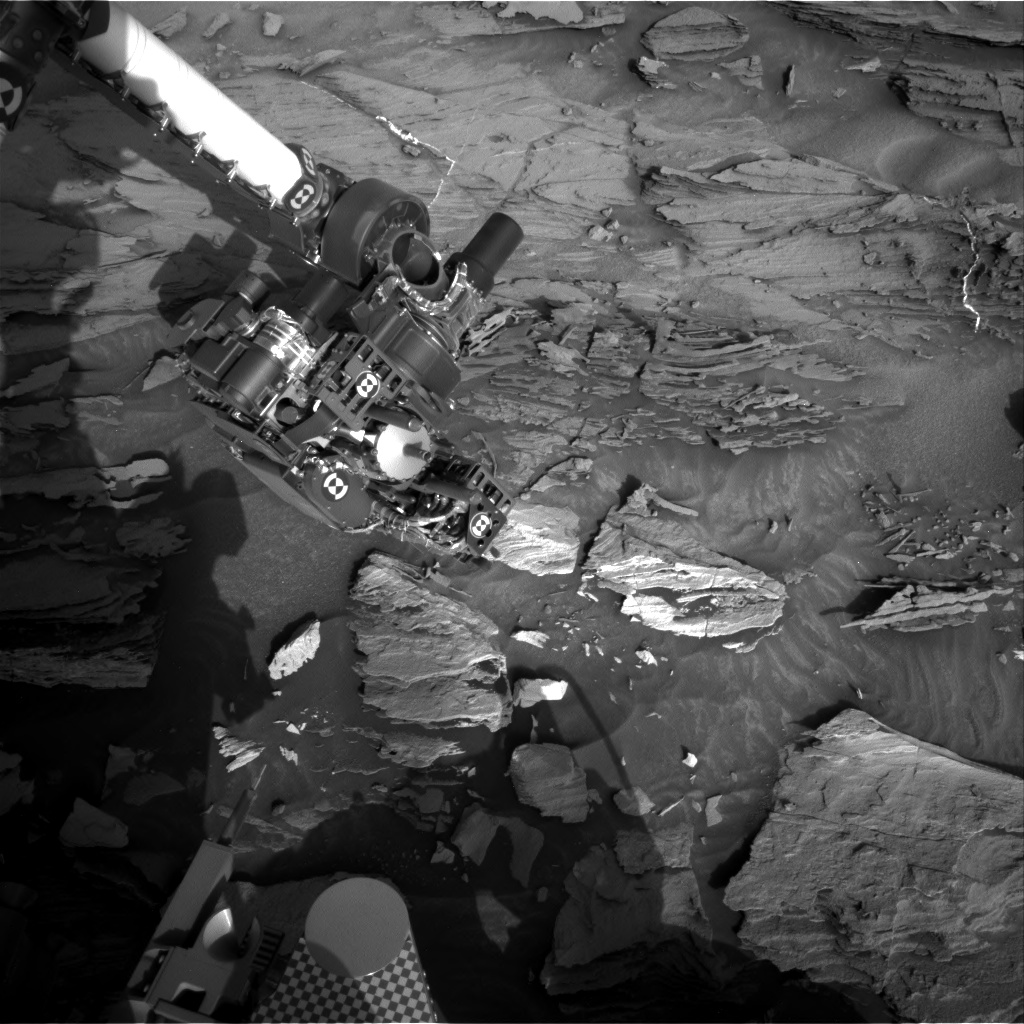 Nasa's Mars rover Curiosity acquired this image using its Right Navigation Camera on Sol 1092, at drive 1876, site number 49