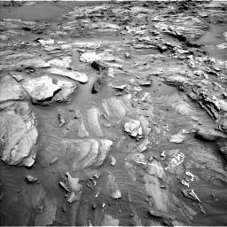 Nasa's Mars rover Curiosity acquired this image using its Left Navigation Camera on Sol 1093, at drive 1894, site number 49