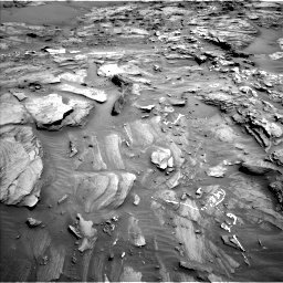 Nasa's Mars rover Curiosity acquired this image using its Left Navigation Camera on Sol 1093, at drive 1900, site number 49