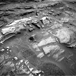 Nasa's Mars rover Curiosity acquired this image using its Left Navigation Camera on Sol 1093, at drive 1918, site number 49