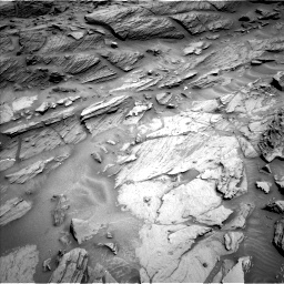 Nasa's Mars rover Curiosity acquired this image using its Left Navigation Camera on Sol 1093, at drive 1942, site number 49