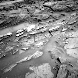 Nasa's Mars rover Curiosity acquired this image using its Left Navigation Camera on Sol 1093, at drive 1948, site number 49
