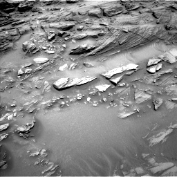Nasa's Mars rover Curiosity acquired this image using its Left Navigation Camera on Sol 1093, at drive 1966, site number 49