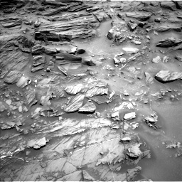 Nasa's Mars rover Curiosity acquired this image using its Left Navigation Camera on Sol 1093, at drive 1978, site number 49