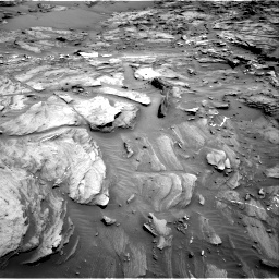 Nasa's Mars rover Curiosity acquired this image using its Right Navigation Camera on Sol 1093, at drive 1882, site number 49