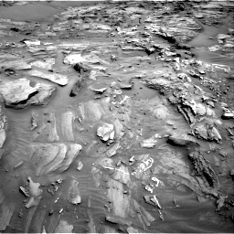 Nasa's Mars rover Curiosity acquired this image using its Right Navigation Camera on Sol 1093, at drive 1894, site number 49