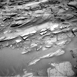 Nasa's Mars rover Curiosity acquired this image using its Right Navigation Camera on Sol 1093, at drive 1960, site number 49