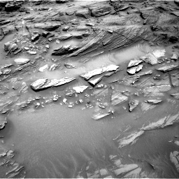 Nasa's Mars rover Curiosity acquired this image using its Right Navigation Camera on Sol 1093, at drive 1966, site number 49