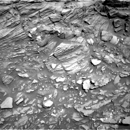 Nasa's Mars rover Curiosity acquired this image using its Right Navigation Camera on Sol 1093, at drive 1996, site number 49