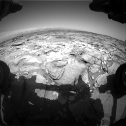 Nasa's Mars rover Curiosity acquired this image using its Front Hazard Avoidance Camera (Front Hazcam) on Sol 1094, at drive 2224, site number 49