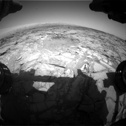 Nasa's Mars rover Curiosity acquired this image using its Front Hazard Avoidance Camera (Front Hazcam) on Sol 1094, at drive 2230, site number 49