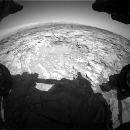 Nasa's Mars rover Curiosity acquired this image using its Front Hazard Avoidance Camera (Front Hazcam) on Sol 1094, at drive 2236, site number 49