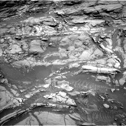 Nasa's Mars rover Curiosity acquired this image using its Left Navigation Camera on Sol 1094, at drive 2164, site number 49