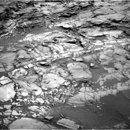 Nasa's Mars rover Curiosity acquired this image using its Left Navigation Camera on Sol 1094, at drive 2194, site number 49