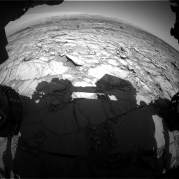 Nasa's Mars rover Curiosity acquired this image using its Front Hazard Avoidance Camera (Front Hazcam) on Sol 1098, at drive 2338, site number 49