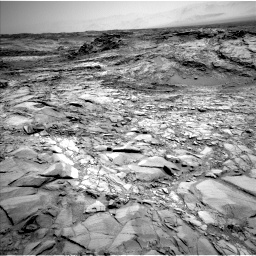 Nasa's Mars rover Curiosity acquired this image using its Left Navigation Camera on Sol 1098, at drive 2266, site number 49