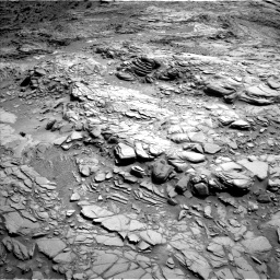 Nasa's Mars rover Curiosity acquired this image using its Left Navigation Camera on Sol 1099, at drive 2386, site number 49