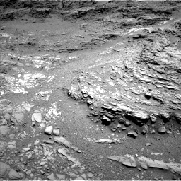 Nasa's Mars rover Curiosity acquired this image using its Left Navigation Camera on Sol 1099, at drive 2410, site number 49