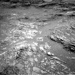 Nasa's Mars rover Curiosity acquired this image using its Left Navigation Camera on Sol 1099, at drive 2416, site number 49