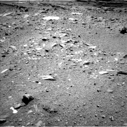Nasa's Mars rover Curiosity acquired this image using its Left Navigation Camera on Sol 1100, at drive 2734, site number 49
