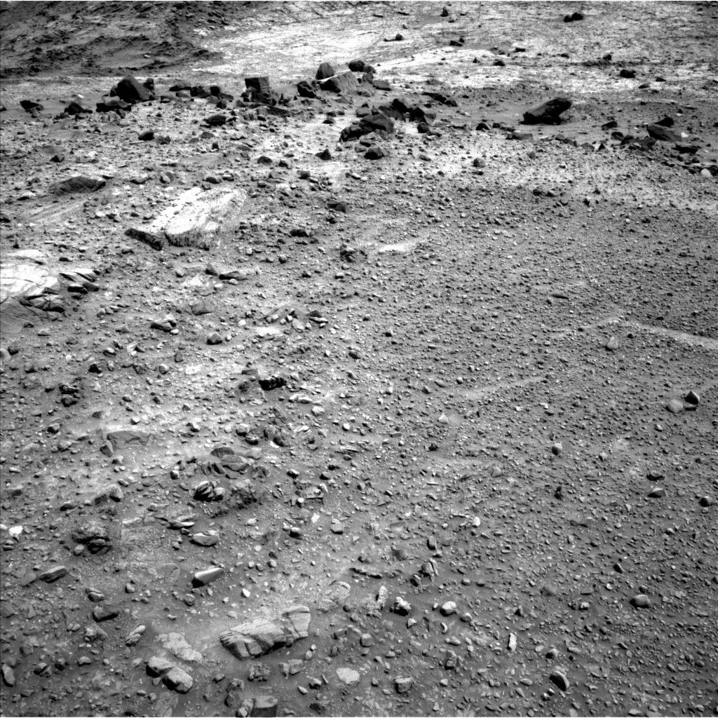 Nasa's Mars rover Curiosity acquired this image using its Left Navigation Camera on Sol 1100, at drive 2866, site number 49