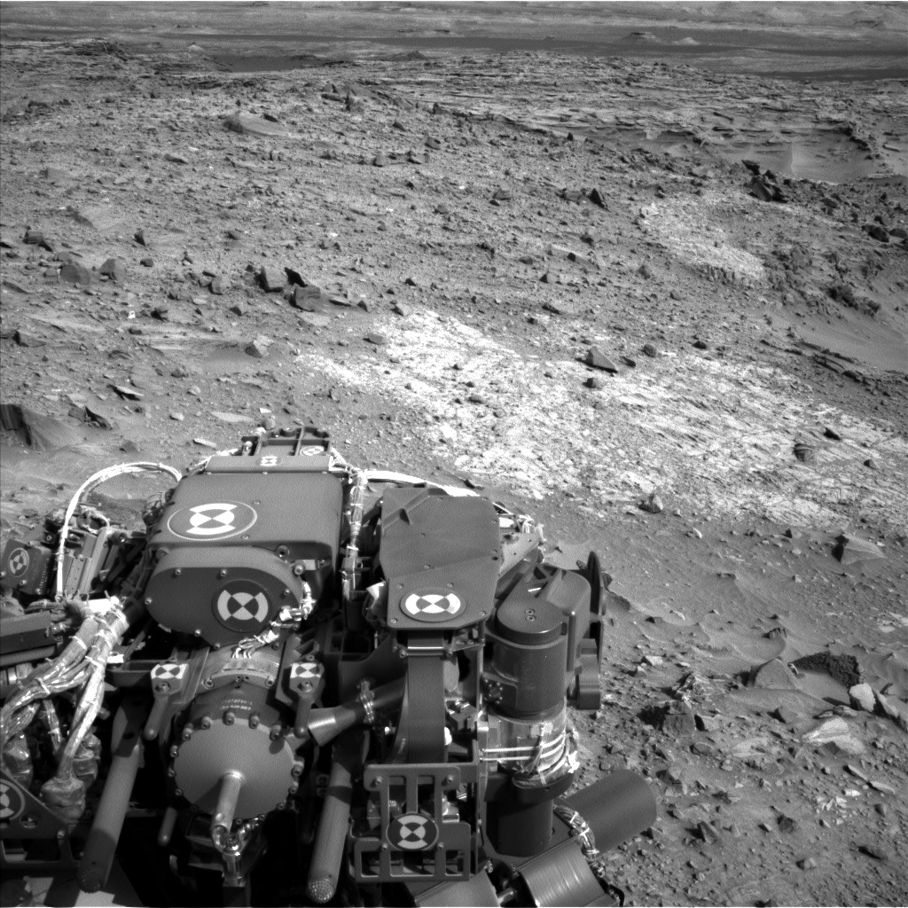 Nasa's Mars rover Curiosity acquired this image using its Left Navigation Camera on Sol 1100, at drive 2902, site number 49