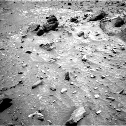 Nasa's Mars rover Curiosity acquired this image using its Left Navigation Camera on Sol 1104, at drive 2980, site number 49