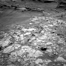Nasa's Mars rover Curiosity acquired this image using its Left Navigation Camera on Sol 1104, at drive 3022, site number 49