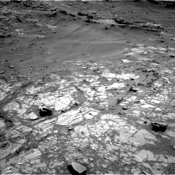 Nasa's Mars rover Curiosity acquired this image using its Left Navigation Camera on Sol 1104, at drive 3028, site number 49