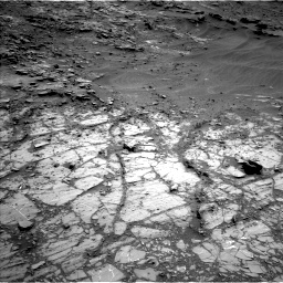 Nasa's Mars rover Curiosity acquired this image using its Left Navigation Camera on Sol 1104, at drive 3040, site number 49