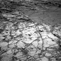 Nasa's Mars rover Curiosity acquired this image using its Left Navigation Camera on Sol 1104, at drive 3046, site number 49