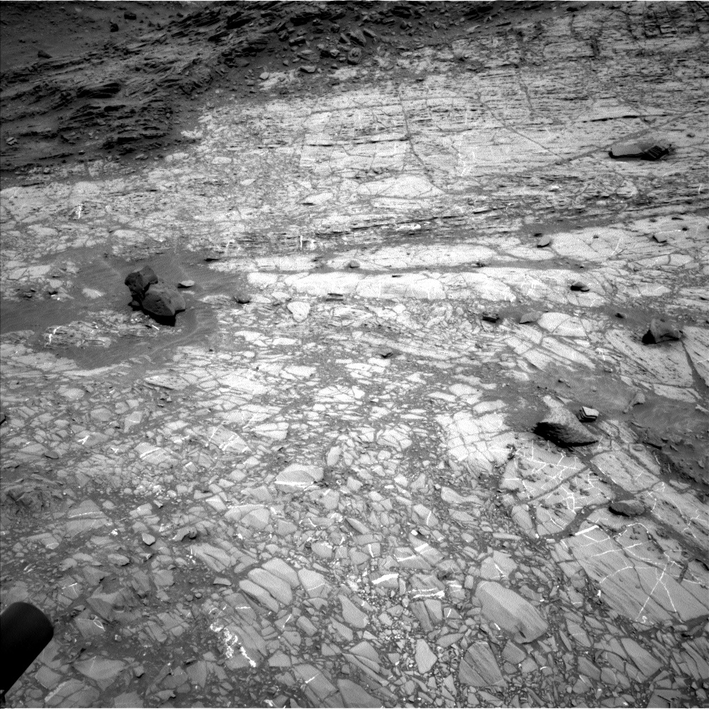 Nasa's Mars rover Curiosity acquired this image using its Left Navigation Camera on Sol 1104, at drive 3052, site number 49